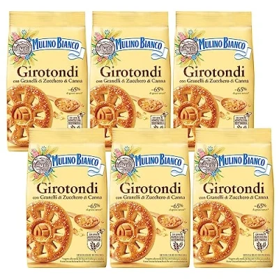 Abbildung von MULINO BIANCO Girotondi Mürbeteigkekse mit Zucker 350g x 6 Pakete