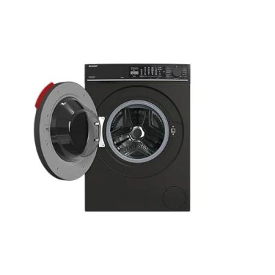 Abbildung von Sharp Waschmaschine High Class &quot;ES WNFL014CMDA DE&quot;, 10 kg, 1400 U/min, 10kg / +WIFI A 20% Fulltouch/Steam/Mat Black