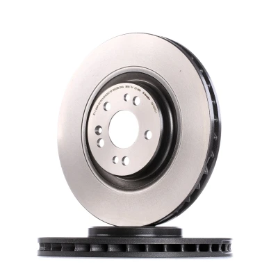 Abbildung von BREMBO COATED DISC LINE 09.7606.11 Bremsscheibe 345 32 5 innenbelüftet beschichtet hochgekohlt mit Schrauben MERCEDES BENZ: ML Klasse