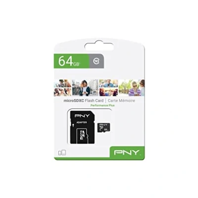 Abbildung von PNY Performance Plus Speicherkarte (64 GB, Class 10)