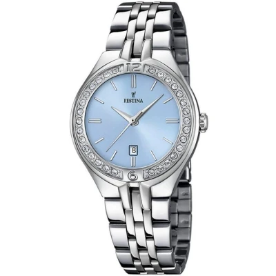 Abbildung von Festina Mademoiselle Kollektion Uhr, Damen, Größe: One Size, Silberfarben