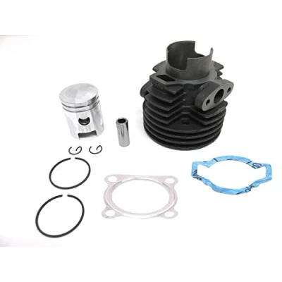 Abbildung von 60ccm Tuning Zylinder Kit &amp; Kolben für Puch DS, MS, MV, VS Mofa Moped 40mm Bohrung inkl. Kolben, Kolbenringe, Kolbenclips, Dichtsatz