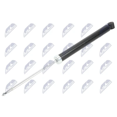 Abbildung von NTY A FR 043 Stoßdämpfer Hinterachse Gasdruck Teleskop oben Stift FORD: Focus Mk1 Schrägheck, Limousine