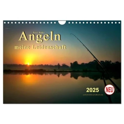 Abbildung von Angeln meine Leidenschaft (Wandkalender 2025 DIN A4 quer), CALVENDO Monatskalender