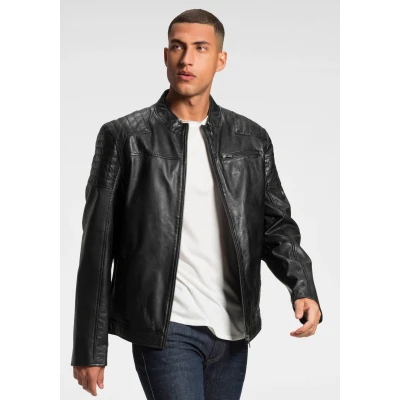 Abbildung von Bruno Banani Lederjacke &quot;Rocha&quot;