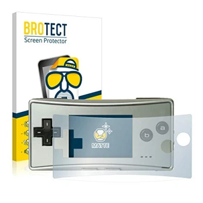 Abbildung von BROTECT Entspiegelungs Schutzfolie für Nintendo Gameboy Micro (2 Stück) Matte Displayschutz Folie, Anti Reflex, Fingerprint