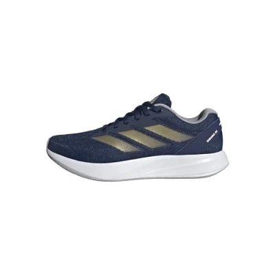 Abbildung von adidas Damen Duramo RC Running Shoes Laufschuhe, Dark Blue/Gold met./Glory Grey