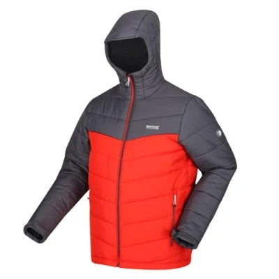 Abbildung von Regatta Herren Nevado V Jacke, Cajun Orange/Rhino/Black (Rhino), XX Large