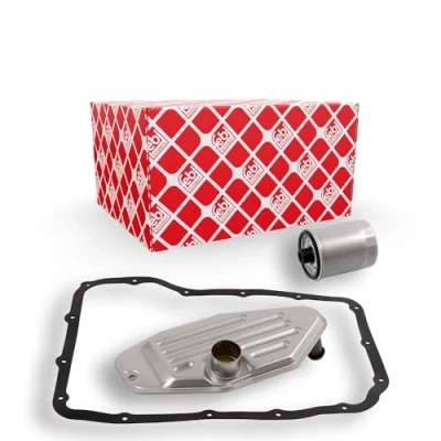Abbildung von FEBI BILSTEIN 174266 Hydraulikfiltersatz, Automatikgetriebe mit Dichtring JEEP: GRAND Cherokee 2, III, WRANGLER 3