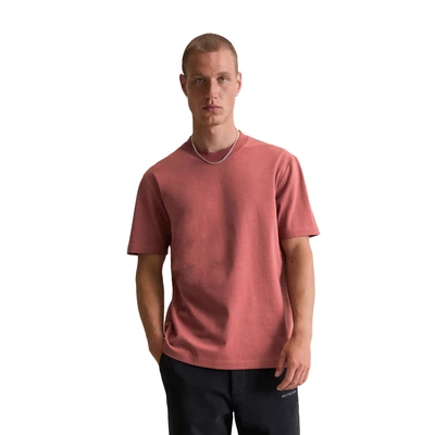 Abbildung von Marc O&#039;Polo Denim Relaxed FIT Tshirt basic, Herren, Größe: Large, Wood rose