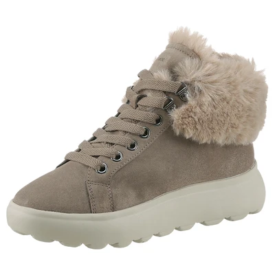 Abbildung von Geox Spherica Snowboot/Winterstiefel, Damen, Größe: 35, Taupe Schuhe