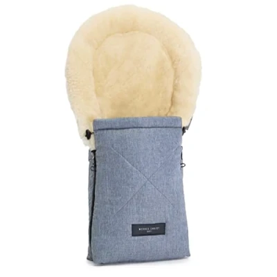 Abbildung von Werner Christ Baby Fußsack für Kinder, Größe: One Size, Blu