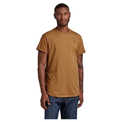 Abbildung von G STAR RAW Herren Lash T Shirt, Mehrfarben (chipmunk htr D16396 D288 D875), XS