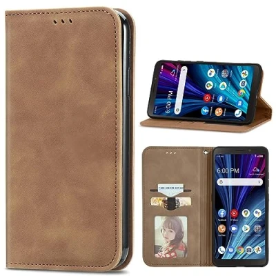 Abbildung von BAILI Weichem Seidig Hülle für HMD Skyline, Kartenhalter, Ständer Case Etui Handyhülle Skyline 02