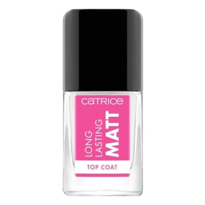 Abbildung von Catrice Longlasting Matt Top Coat, Unter und Überlack, Nr. 01 My Day, transparent, mattierend, langanhaltend, matt, ohne Aceton, vegan, Mikroplastik Partikel frei (10,5ml)
