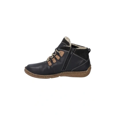 Abbildung von Josef Seibel Neele Schnürstiefelette, Damen, Größe: 38, Schwarz kombi Schuhe