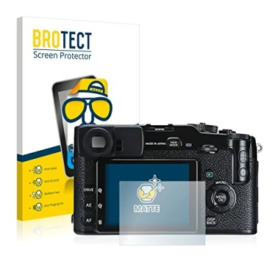Abbildung von BROTECT Entspiegelungs Schutzfolie für Fujifilm X Pro1 (2 Stück) Matte Displayschutz Folie, Anti Reflex, Fingerprint