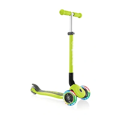 Abbildung von Globber Dreiradscooter &quot;PRIMO FOLDABLE LIGHTS, mit Leuchtrollen&quot;