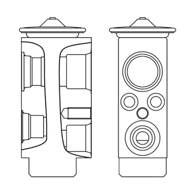 Abbildung von MAHLE ORIGINAL AVE 6 000S Expansionsventil