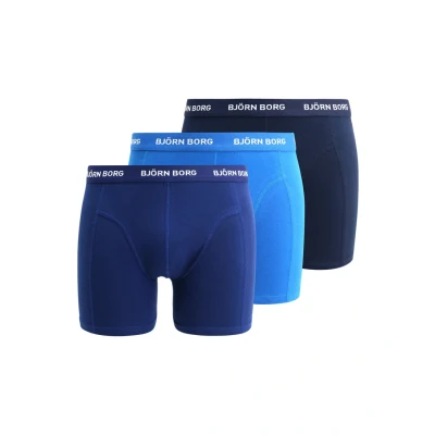 Abbildung von Björn Borg Shorts Solids 3 PACK Panties, Herren, Größe: XXL, Skydiver