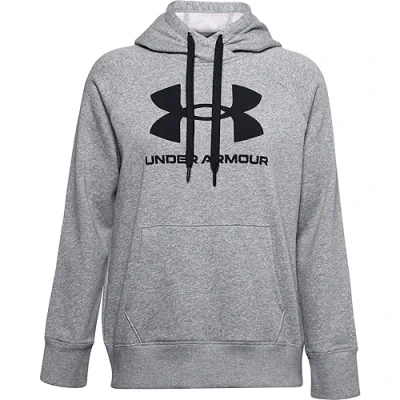 Abbildung von Under Armour Rival Fleece Logo Hoodie 1356318 035 szary L