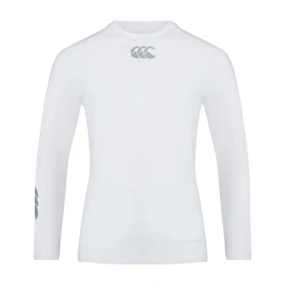 Abbildung von Canterbury Kinder Oberteil Thermoreg Base Layer Langarm Unterhemd, Weiß, L, E746845 001 LB