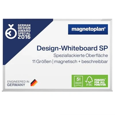 Abbildung von magnetoplan Whiteboard 60,0 x 45,0 cm weiß