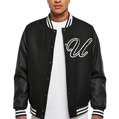 Abbildung von Urban Classics BIG Bomberjacke, Herren, Größe: Small, Black
