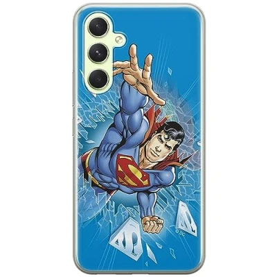 Abbildung von ERT GROUP Handyhülle für Samsung A54 5G Original und offiziell Lizenziertes DC Muster Superman 005 optimal an die Form des Handy angepasst, hülle aus TPU