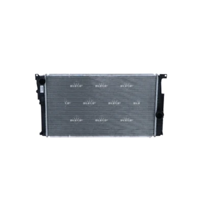 Abbildung von NRF 58411 Kühler, Motorkühlung Aluminium 600 353 32 Kühlrippen gelötet BMW: 1 Schrägheck, 3 Touring, 4 Coupe