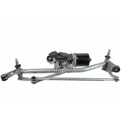 Abbildung von METZGER 2191032 Scheibenwischergestänge für Linkslenker vorne mit Elektromotor RENAULT: MEGANE 2, 2 Kombi