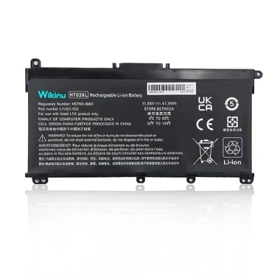 Abbildung von Wikinu New HT03XL L11119 855 Laptop Akku für HP Pavilion 14 CE CF DF 15 CS CW DA DB DW 17 by CA Serie DA0012DX CS0064ST L11421 542 2C2 HSTNN LB8M DB8R