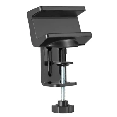 Abbildung von MaxTrack NVZ1L Tischklemme für Steckdosenleisten Tischhalterung, oder USB Hubs von 40 60mm Breite, Schreibtischhalterung, schützende Silikonpads, Halterung Steckerleiste