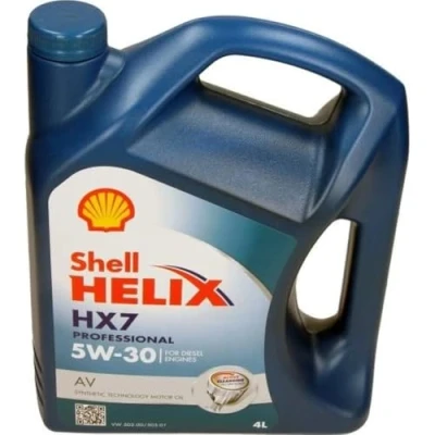 Abbildung von Motoröl SHELL HELIX HX7 PROFESSIONAL AV 5W30 4L