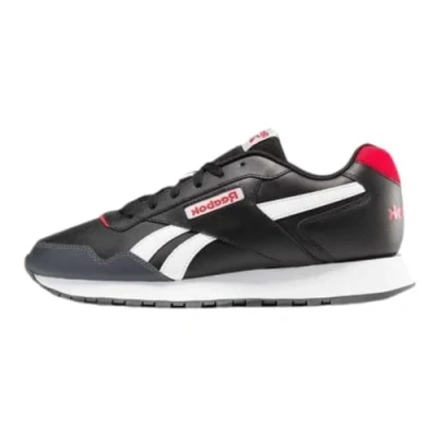 Abbildung von Reebok Unisex Glide Laufschuhe,Black White Vector Red,45 EU