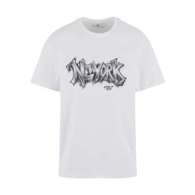 Abbildung von Upscale by Mister Tee Tshirt print, Herren, Größe: Large, White