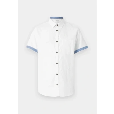 Abbildung von TOM Tailor Shirt Hemd, Herren, Größe: Small, White