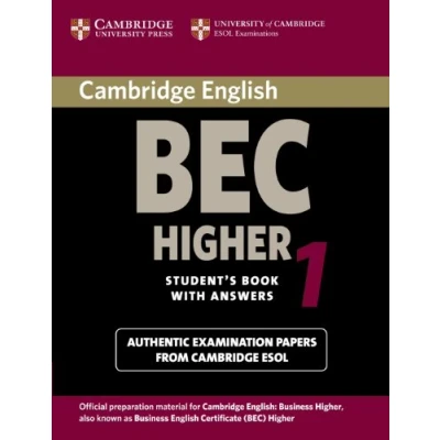 Abbildung von Cambridge Bec Higher 1: Examination Papers from University of ESOL Examinations: English for Speakers Other Languages (Bec Practice Tests)