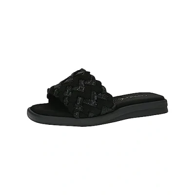 Abbildung von Caprice Pantolette flach, Damen, Größe: 38, Black suede Schuhe