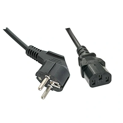 Abbildung von LINDY 30337 IEC Netzkabel 5m Schuko Winkelst. IEC320C13