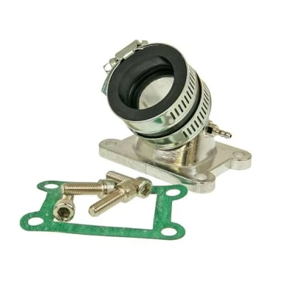 Abbildung von Ansaugstutzen 24mm offen/ungedrosselt kompatibel für CPI SX 50 Supercross AM6, Generic Trigger SM AM6