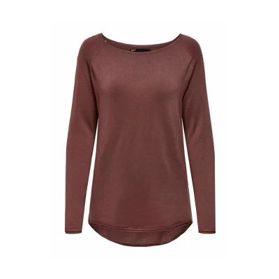 Abbildung von ONLY Onlmila LACY L S LONG Strickpullover, Damen, Größe: XS, Rose brown