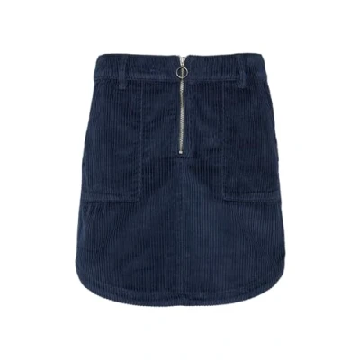 Abbildung von QS Minirock, Damen, Größe: 32, Tiefblau