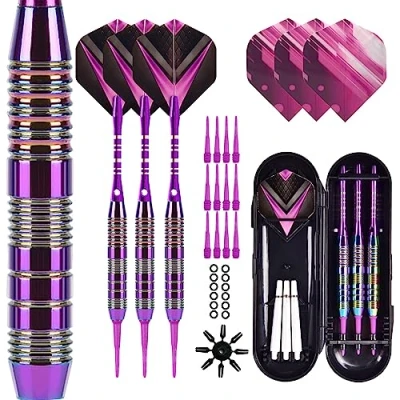 Abbildung von Trecynd Dartpfeile mit kunststoffspitze für elektronische dartscheibe Softdarts Profi dartpfeil