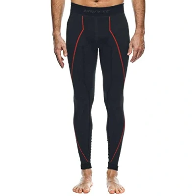 Abbildung von Dainese Herren Thermo Pants Baselayer Hose, Schwarz/Rot, L