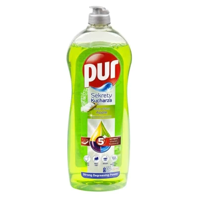 Abbildung von Spülmittel PUR Apfel 750ml Effektive Reinigung 1 Stk.