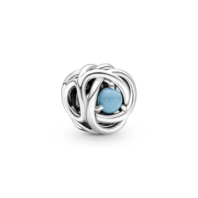 Abbildung von Pandora Bead Charm Geburtsstein Dezember 790064C02 Silber