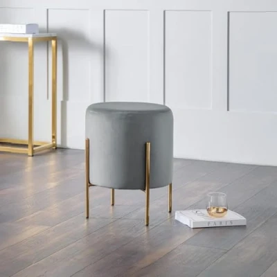 Abbildung von Julian Bowen Harrogate Hocker, Grau