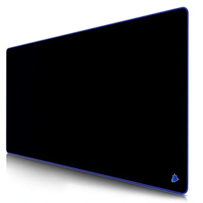 Abbildung von CSL Übergröße Mauspad Gaming Titanwolf 1200x600mm XXXL Mousepad groß mit Motiv Tischunterlage Large Size verbessert Präzision und Geschwindigkeit XXL z.B. für Logitech Maus Tastatur