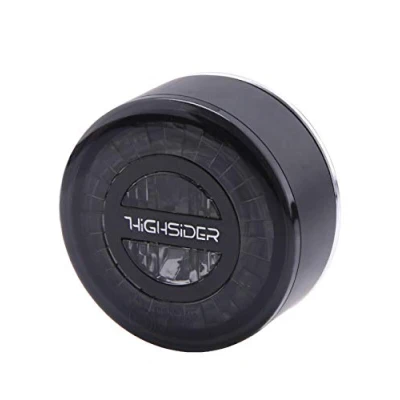 Abbildung von Highsider LED Alu Rücklicht/Blinkerpaar Rocket M8 Ø45mm schwarz